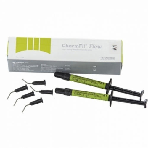CharmFil Flow светоотверждаемый наногибридный жидкотекучий материал, 2 г х 2 шприца