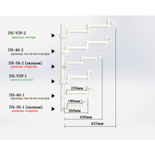 Кронштейн DS-VIP-1