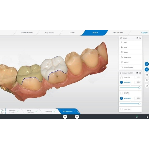 CADCAM системы полного цикла Сканер CEREC Omnicam 1.0  фрезер CEREC MC XL