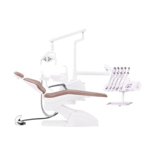 Установка стоматологическая QL 2028 верхняя подача мягкая обивка NEW