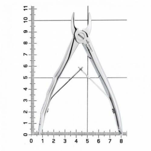 Щипцы для удаления зубов детские верхние, резцы, 12-137B