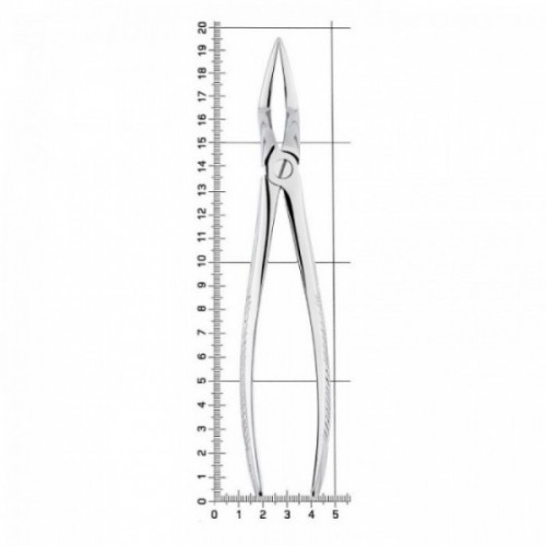 Щипцы для удаления зубов верхние, корневые, 11-51M