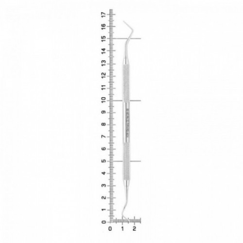 Гладилка дистальная комбинированная со штопфером, 1,0 мм, 29-29