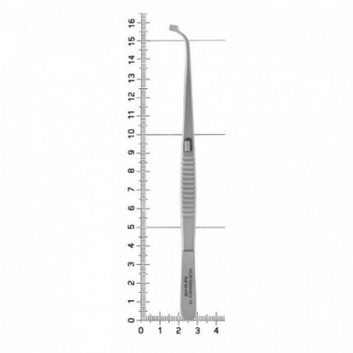 Пинцет для имплантации, титановый, 16 см, 40-43B
