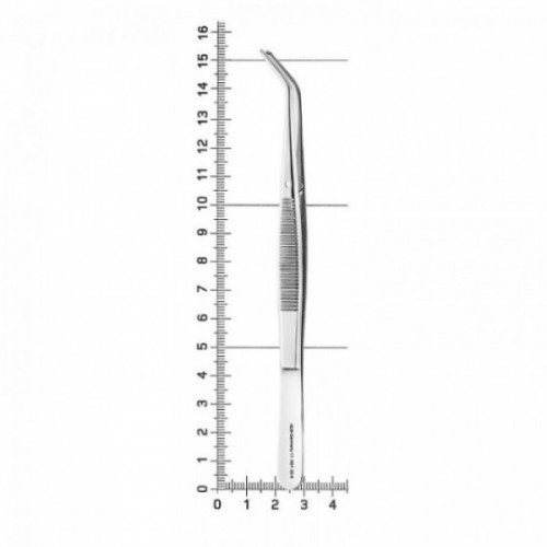 Пинцет Goldman-Fox, 15 см, левый, 22-8