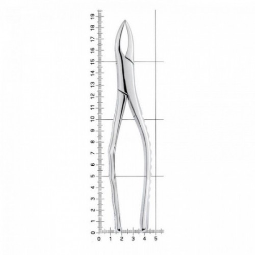 Щипцы для удаления зубов верхнего и нижнего корневого фрагмента, 12-69