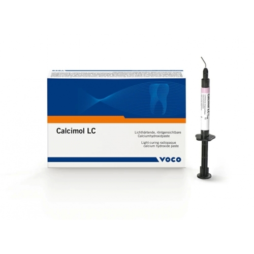 VOCO-Кальцимол ЛЦ-светоотверждаемый прокладочный материал, 2 шприца2,5 г