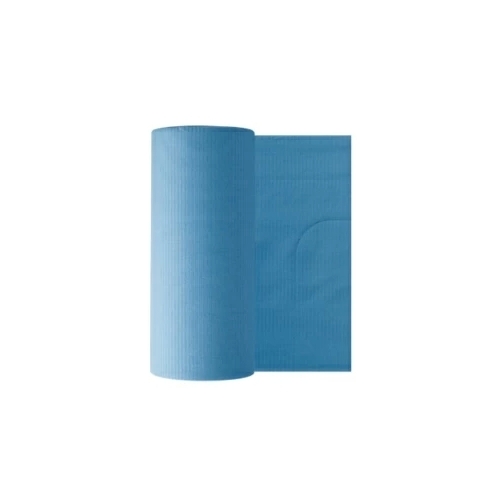 Салфетки Фартуки в рулоне контурные 80 шт. 61 х 53 см голубые Euronda
