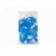 Бахилы пластиковые Супер 60 с двойной резинкой, толщина 60 мкм, 5,5 гр, цвет синий 200050 пар