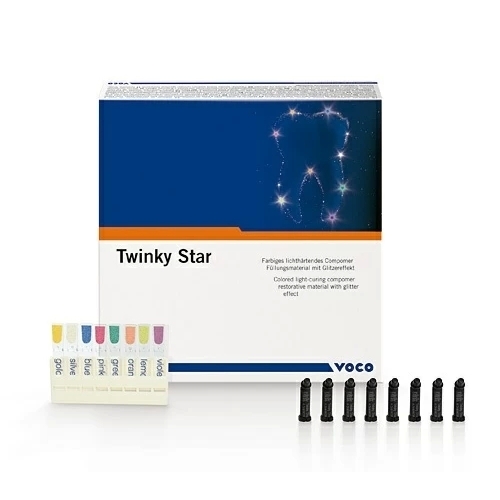 VOCO VOCO-Twinky Star set - материал пломбировочный стоматологический с системой расцветок40 x 0,25 г