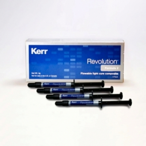 Revolution Intro Kit-жидкий композит набор, 4 шприца х 1 г, А2, В3, С3, универсальный опаковый.