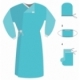 Одноразовая одежда - Комплект одежды хирурга КХ-01, стерильный  халат, маска, бахилы, шапочка-колпак