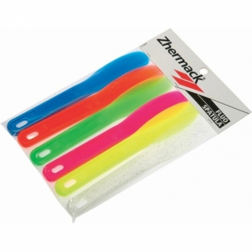 Шпатели цветные флюоресцентные для альгинатов MIXING SPATULA 6 шт. в упаковке.