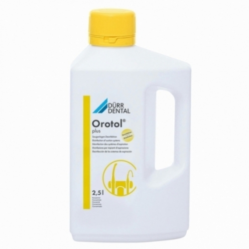 Жидкость для очистки и дезинфекции аспирационных систем Оротол Плюс Orotol Plus 2,5 л.
