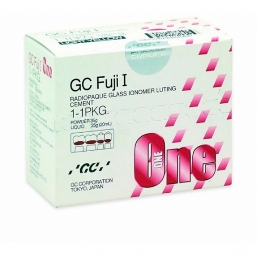 Cтеклоиономерный цемент GC Fuji I 0130110GC 35г 20мл