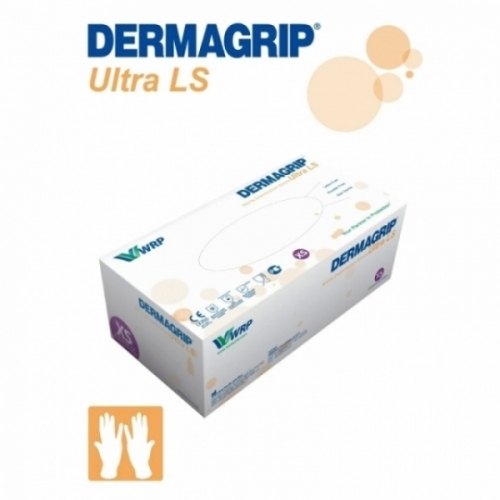 Перчатки нитриловые Dermagrip ULTRA LS XS 5.5, 100 пар