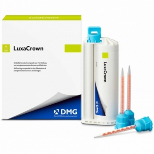 LuxaCrown композит химического отверждения , цвет A1, картридж 50 мл, 15 насадок.