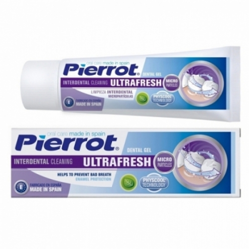 Паста зубная гель Pierrot Ultrafresh Gel для ультрасвежести, 75 мл.