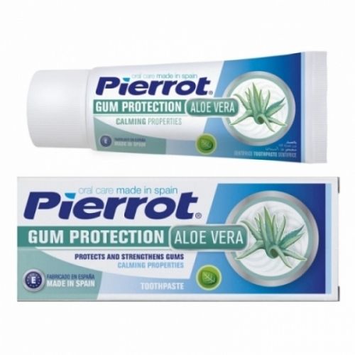 Паста зубная Pierrot Aloe Vera противовоспалительная, 75 мл.