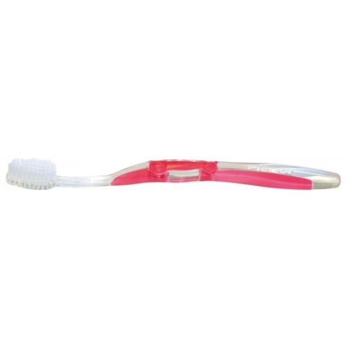 Щетка зубная Pierrot Delicate Gums для десен розовая.