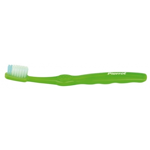 Щетка зубная для детей Pierrot Piwy от 2 до 8 лет зеленая