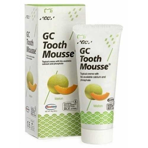 Tooth Mousse Тусс мусс - аппликационный мусс для реминерализации и снижения чувствительности зубов, 40 г Дыня