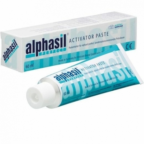 Слепочная масса С-силиконовая Alphasil activator paste без упаковки, 60 мл - пастообразный активатор