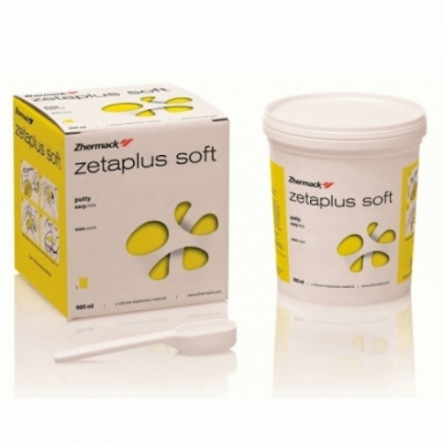 Слепочная масса С-силикон Zetaplus Soft очень высокой вязкости, 1,53 кг 900 мл.