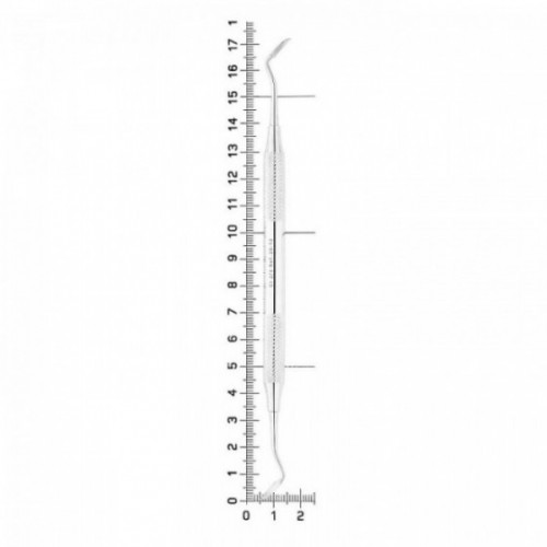 Скейлер парадонтологический, форма Cl 23, ручка диаметр 8 мм, 26-12