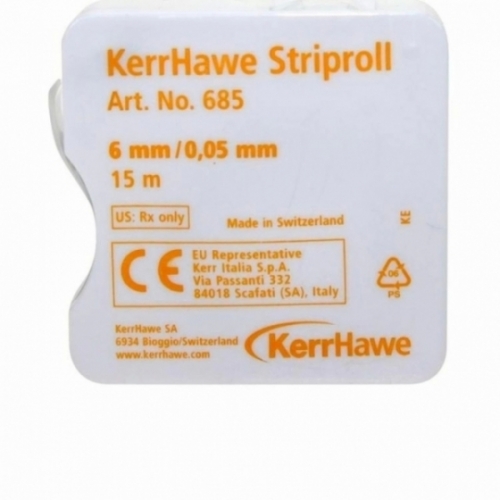 Матрицы Striproll в рулоне прозрачные,Ширина 6 мм,Длина 15 м KerrНawe.