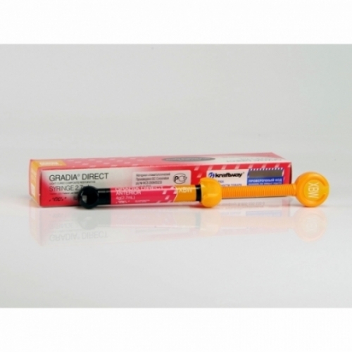 Gradia Direct Syringe ANTERIOR XBW- светоотвержд.микрофильный гибридный композит для реставрации фронтальной группы зубов, 4 г Япония