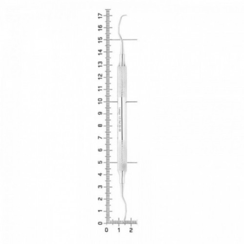 Кюрета Langer, форма 12, ручка диаметр 8 мм, 26-33