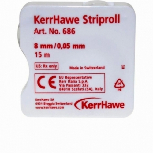 Матрицы Striproll в рулоне прозрачные,Ширина 8 мм,Длина 15 м KerrНawe.