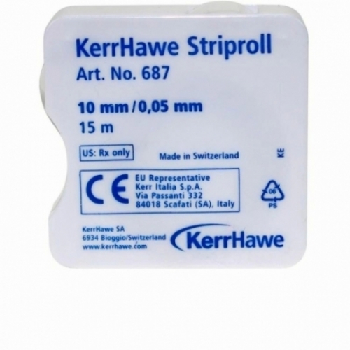 Матрицы Striproll в рулоне прозрачные,Ширина 10 мм,Длина 15 м KerrНawe.