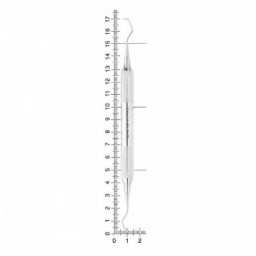 Кюрета парадонтологическая Gracey, форма 34, ручка CLASSIC, диаметр 10 мм, 26-37A